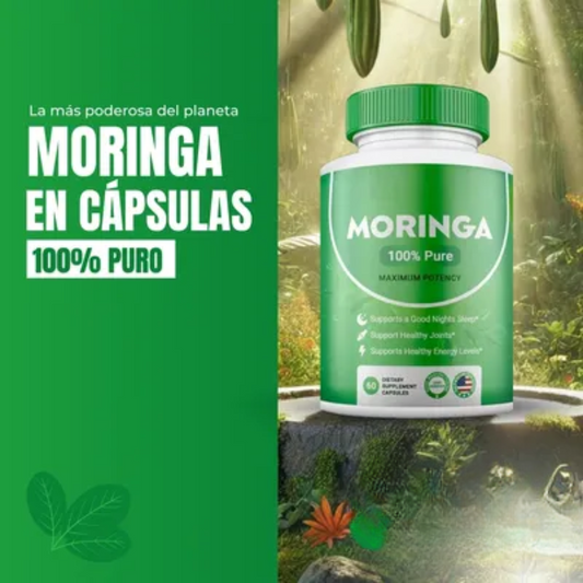 Moringa en capsulas 100% puro