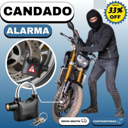 Candado alarma